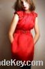 Sell beautiful 100% Genuine top class Italian silk dress in red
