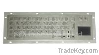 Sell 67keys IP65 metal keyboard with touchpad(TMS-M330TP)