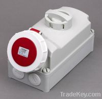 Sell IP67 Interlocking switch socket, Industrial Sockets