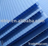 Sell PP polypropylene corrugated sheet