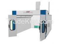 Sell Guangzhou semi down draft spray booth for the car BZB-1000, 