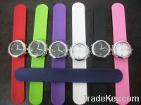 Sell silicone slap watch