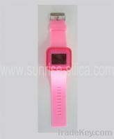 Sell high quality hot sale silicone watch