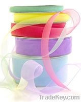 Sell sheer ribbons, pakaging ribbons, gift ribbons