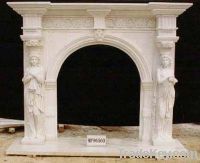 Sell marble and granite fireplace