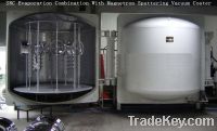 Sell vacuum coater--evaporation magnetron sputtering vacuum coater