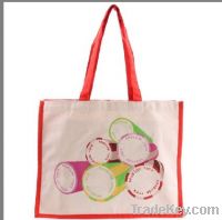 wholesale  cotton fabric drawing string bag