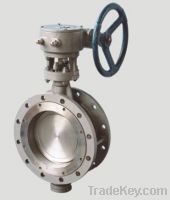 Sell Flange type soft-sealing eccentric butterfly valve