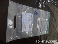 Sell plastic security coin bag in bank