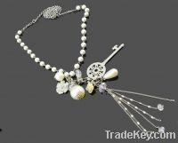 Sell fashion glod/silver necklace