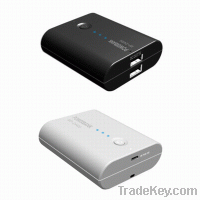 Wholesale Powerbanks with dual USB port, 4400mah capacity