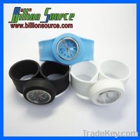 Sell silicone snap watch