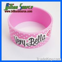 Sell silicone promotional wristbands