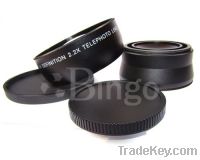 High Definition 72mm 2.2x Tele-photo tele Lens For Camcorder SLR Camer