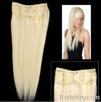 Sell clip in remy hair extensions