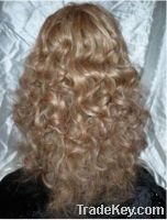 Sell High quality full lace wigs remy curl