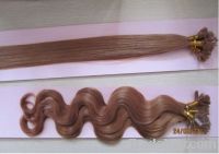 Sell High quality Nail keratin Indian remy hair