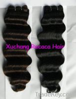Sell Indian Remy Virgin Human Hair Extensions Wavy Stock