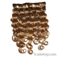 Sell 100% Indian Remy Human Hair/Brazilian Human Hair