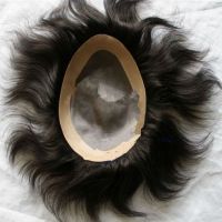 Sell human remy hair men's toupee