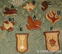Sell Wooden Stole Pins/Badges