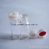 V1013 2ml wide opening snap-top vial with  snap-top polypropylene cap