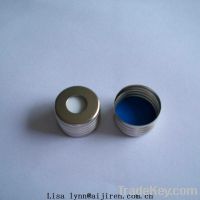 SACA001 PTFE/Silicone septa, magnetic screw-thread metal cap