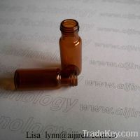 V935 2ml wide opening short screw-thread vial, amber