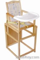 Sell baby wooden high chair