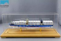 Scale Container Ship Model, Metal Ship Model, Alloy Container Ship ModelMiniature Ship Model