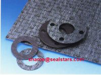 gasket sheet with graphite coated into the gasket surface