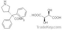Sell 3-(S)-(1-carbamoyl-1, 1-diphenylmethyl)pyrrolidine L-tartrate