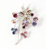 Sell crystal brooch GSBH-307011,jewelry