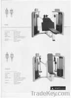 Cable cross unit and Strength equipments for sale