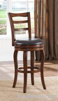 Sell swivel bonded leather wood bar stool stocklot