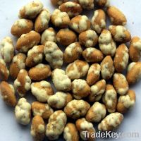 Pepper flavor coated soy beans