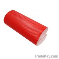 Sell 3D Red Color Carbon Fiber Vinyl Wraping