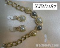 Wholesale pearl jewelry set(XJW1187)