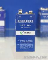 Sell Li ion square batteries of 3.2V/8Ah
