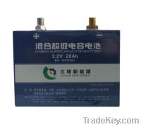 Sell Lithium Ion battery of 3.2V/20Ah