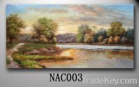 Landscape oil painting , Brushes painting , NAC series landscape oils