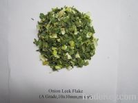 Sell granules onion leek