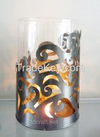 Zinc Candle Holder