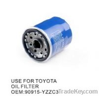 Sell oil filter for toyota