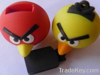 Dummy Angry-bird PVC USB cover
