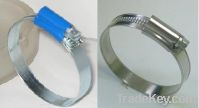 sell Germany and  British type screw band worm drive hose clamp