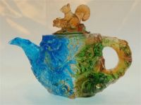 Sell liuli crystal teapot