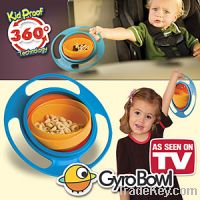 GYRO BOWL As Seen On TV NEW Kid-Proof Spill-Proof Bowl