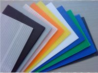 Sell pp plastic corrugated sheet/board
