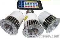 Sell MR16 5W RGB led spot light-2